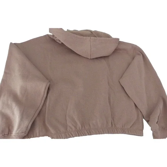 Hippie Rose Juniors Cropped Graphic Hoodie Size Small Mauve NWT Butterfly - Picture 6 of 7